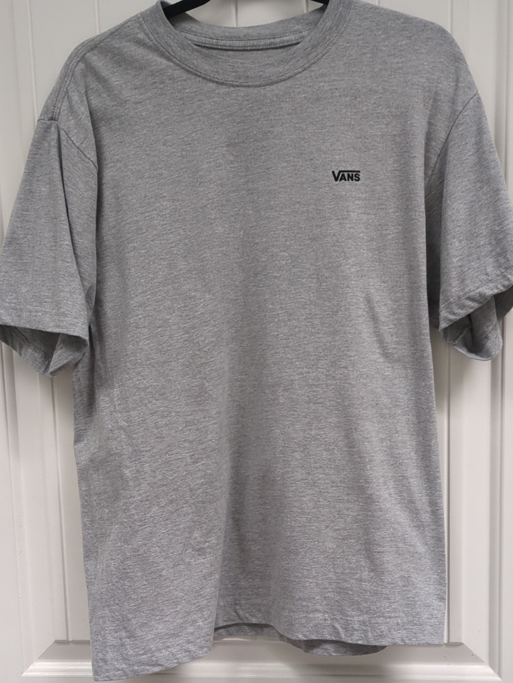 Vans Classic Left Chest Crewneck T-Shirt — Heather Gray